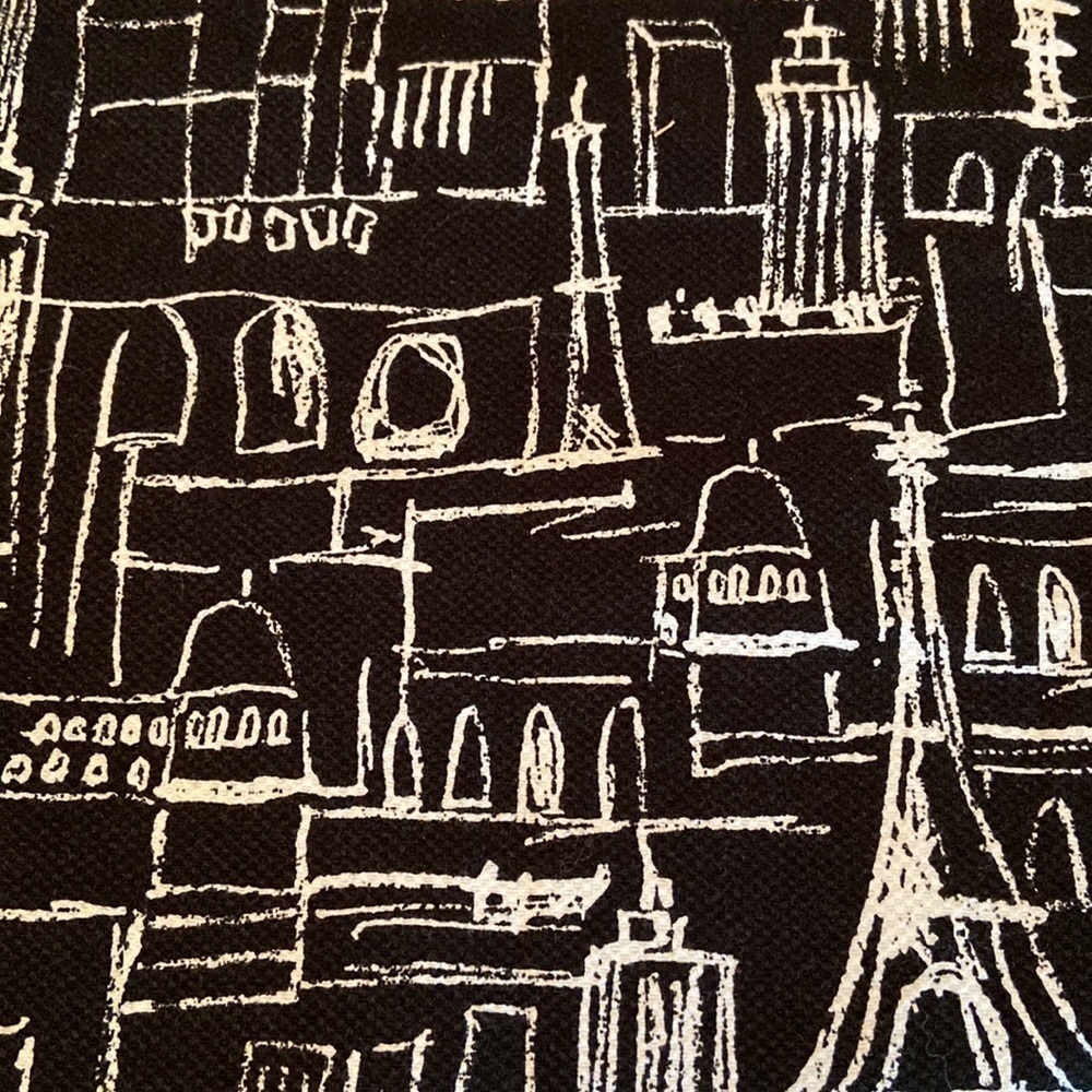 Grace Elements Side Zip Black White Print 18w - image 4